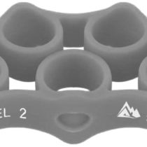 Peak Supps Forearm Trainer & Finger Strengthener Bands - Moderate Level 2 (Grey)