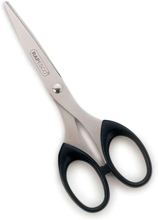 Rapesco CS6RY0B1 16 cm Scissors, Black