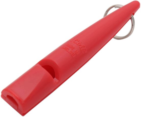 Acme 211.5 Dog Whistle - Red with lanyard - Image 2