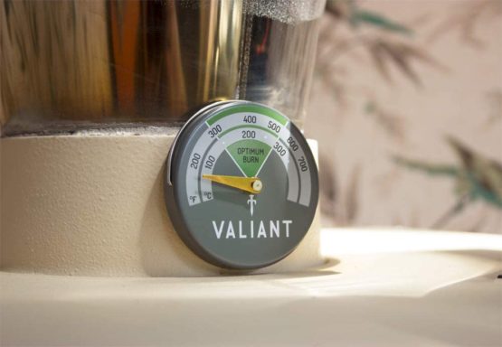 Valiant FIR116 Magnetic Stove Thermometer, Aluminum, Green, 63mm - Image 2