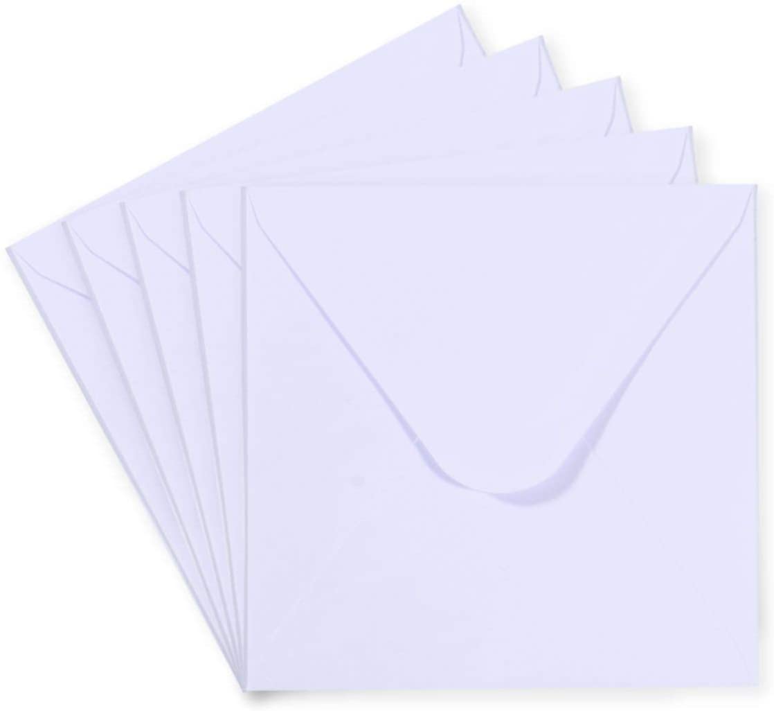Vaessen Creative Florence Envelopes, Small Square, White, for Cards Set of 5, Assorted Cards Available, Mittel - Image 3