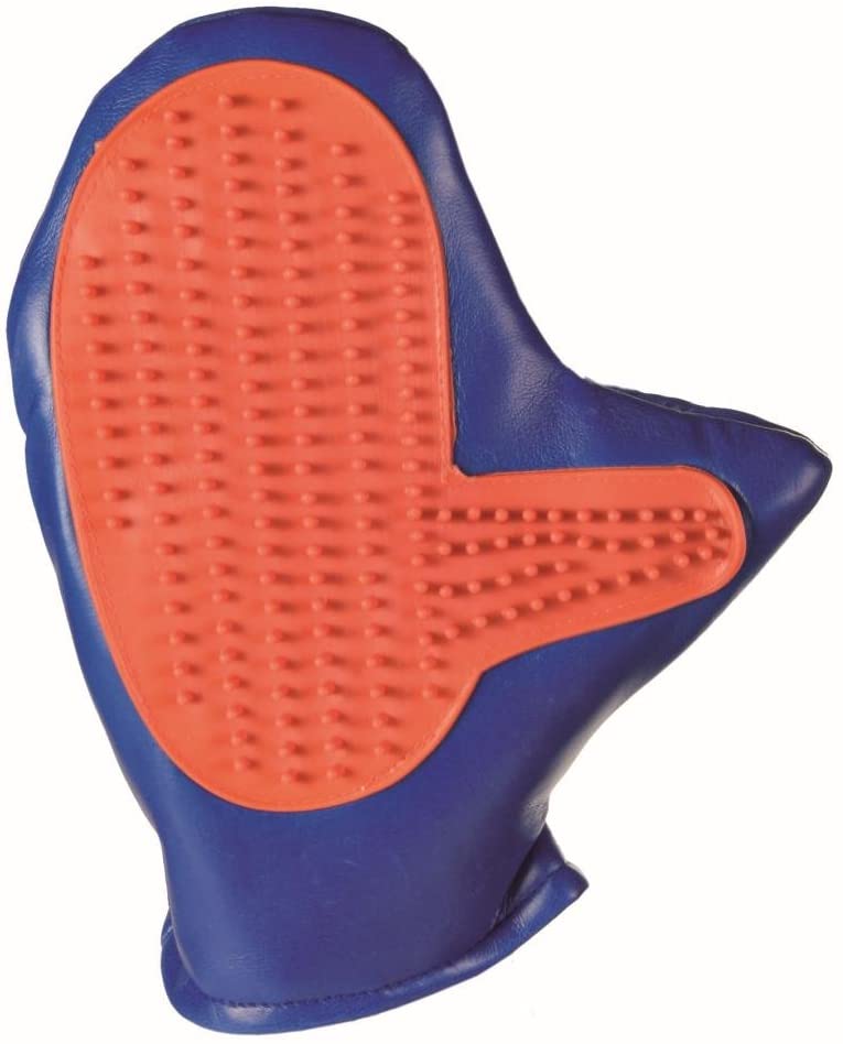 Small Animal Grooming Glove - Brush, Mitten, Mitt, Guinea Pigs, Rabbits, Chinchillas, Groom, Black