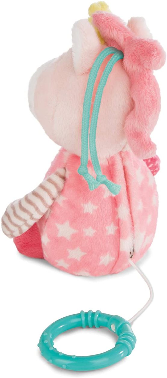 Nici 43657 Musical Soft Toy Unicorn Stupsi, 18 cm, Pink - Image 2