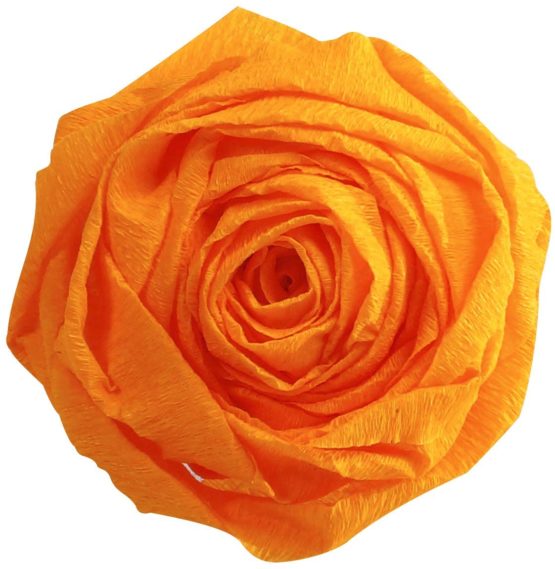 Clairefontaine 903016C Superior Crepe Paper Roll, 10 Sheets - Gold yellow, 50x10x8 cm