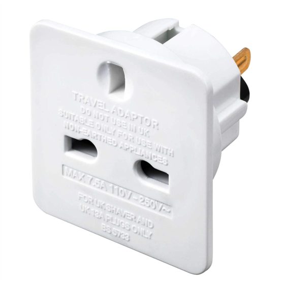 Masterplug Twin Pack UK to USA, China, Canada, Japan, Australia, New Zealand Electrical Travel Adapter - Image 2