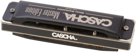 CASCHA HH 2058 Master Edition Blues Harmonica High-Quality Harmonica in C Major with Soft Case and Cleaning Cloth Set with text book Black - Image 3
