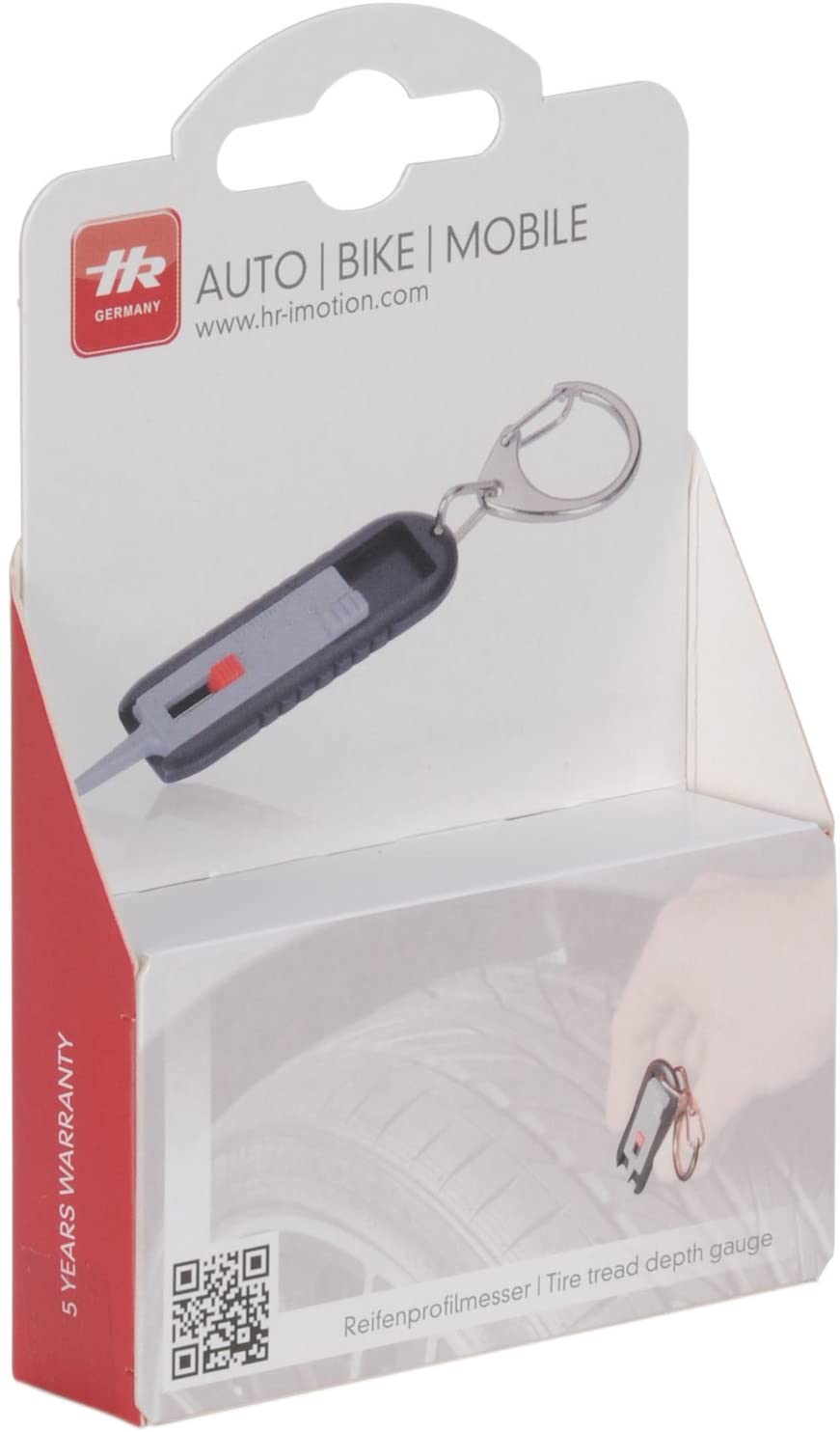 hr-imotion tire tread gauge incl. Cleaning pen for wiper nozzles [Made in Germany - Image 4