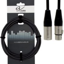 GEWA Alpha Audio 190655 Pro Line Lautsprecherkabel (3 m, XLR Stecker auf XLR Buchse)