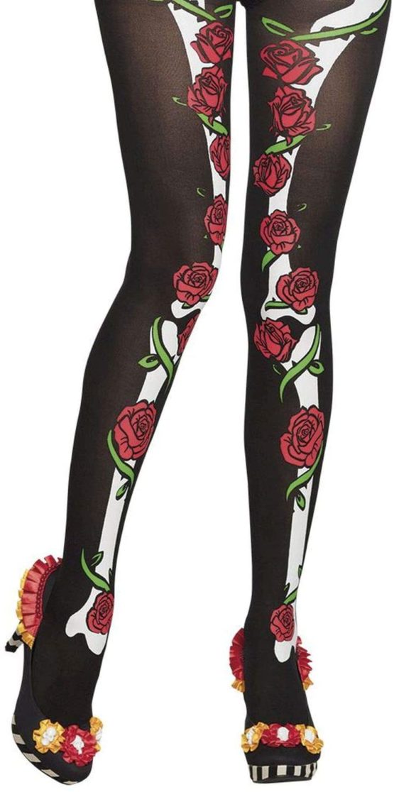 Boland 10131093 23895 La Muerte 87899 Tights One Size