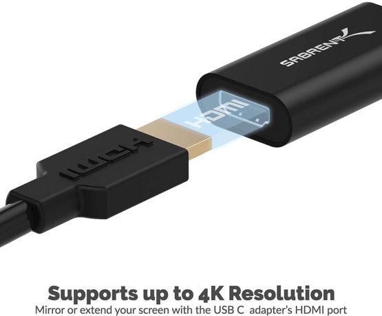 Sabrent USB 3.1 Type-C to HDMI Adapter (DA-HDMC) - Image 4