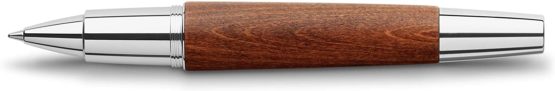 Faber-Castell Emotion Brown Wood Rollerball Pen - Image 3