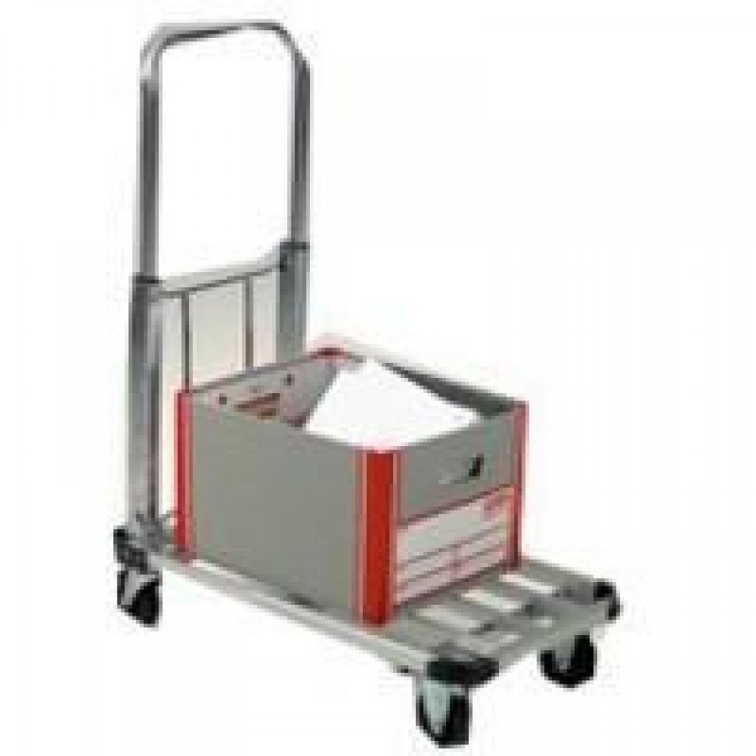 GPC GI001Y Folding Lightweight Trolley, Aluminium, Silver
