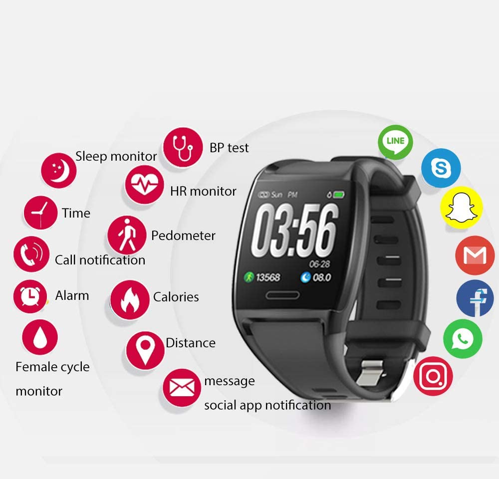 AUPALLA Stylish Activity Tracker,Ultra Slim Lightweight Highend Design