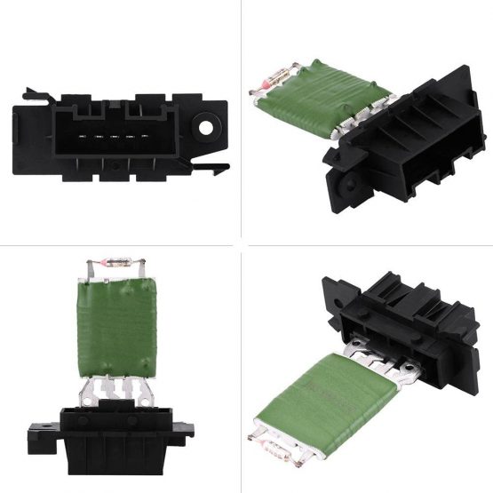 Blower Motor Resistor, Car Heater Resistor Blower Motor Resistor with Wiring Harness for Corsa D 2006-2011; for Grande Punto 2005-2012; for Punto Evo 2009-2011; for Qubo after 2008 - Image 3