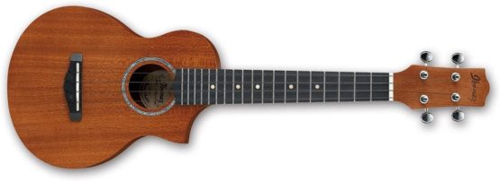 Ibanez UEW5 "Natural Finish" Concert Ukulele with Open Pore