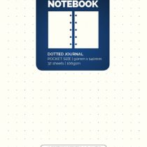 Filofax Pocket Notebook Dotted Journal Refill