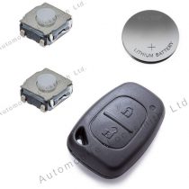 Automobile Locksmith DIY Repair Kit - for Vauxhall Renault Nissan 2 button remote key refurbishment