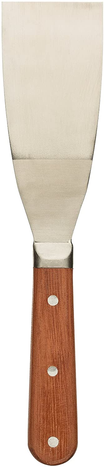 Coral 51801 Elite Scale Tang Filling Knife with a Flexible Stainless Steel Putty Blade 2 inch, Wood, Filling 2"