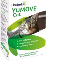 Lintbells | YuMOVE Cat | Hip and Joint Supplement for Stiff Cats, with Glucosamine, Chondroitin, Green Lipped Mussel, All Ages and Breeds | 60 Capsules