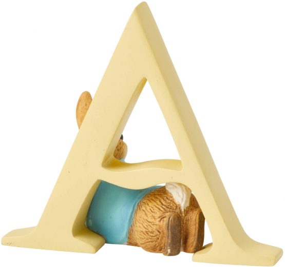 Beatrix Potter A4993 Alphabet Letter A Peter Rabbit Figurine - Image 4