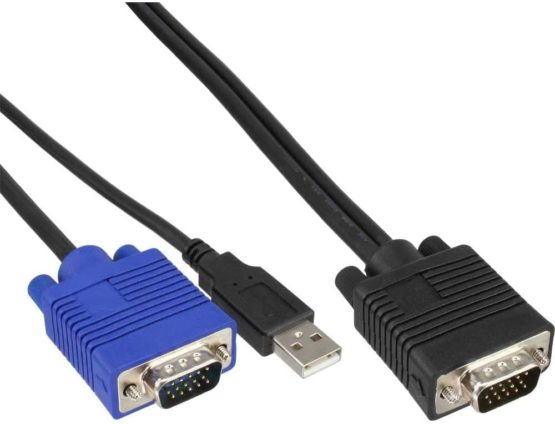 InLine® KVM cable set, USB, for 19' KVM Switch length 1.8m