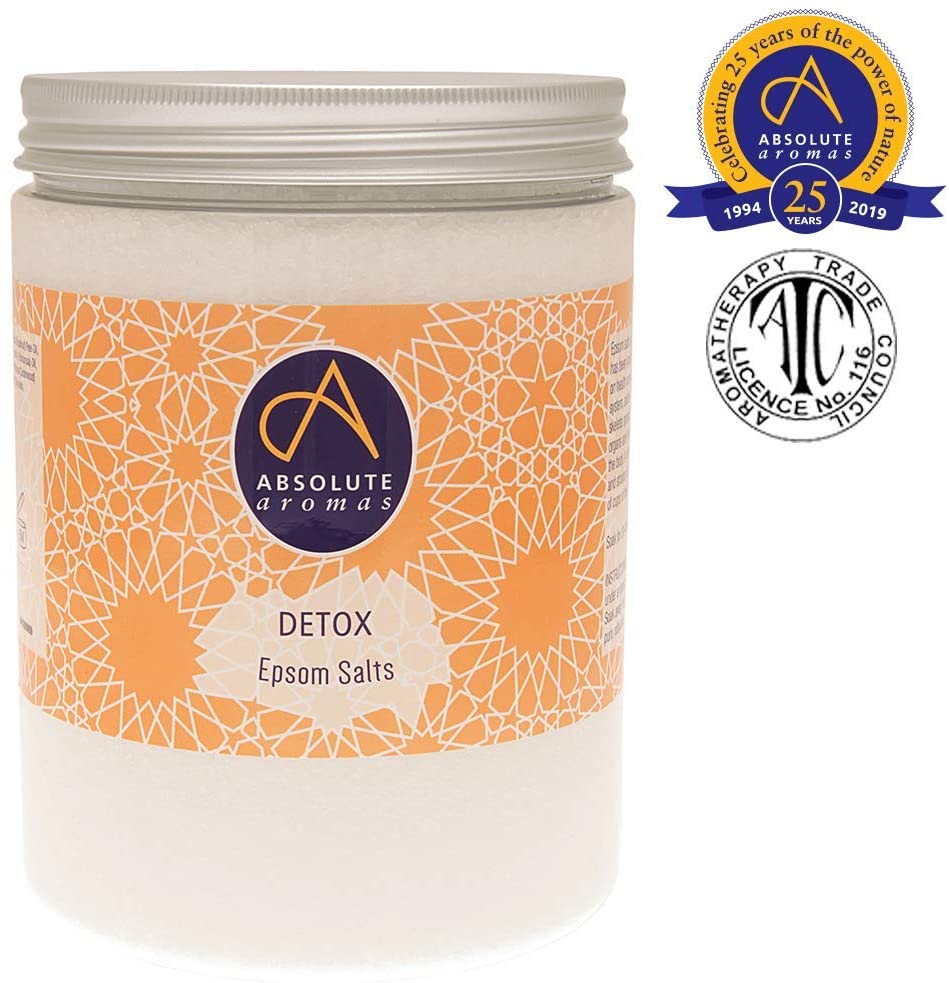 Absolute Aromas Detox Epsom Bath Salts 1150g – Magnesium Sulphate ...