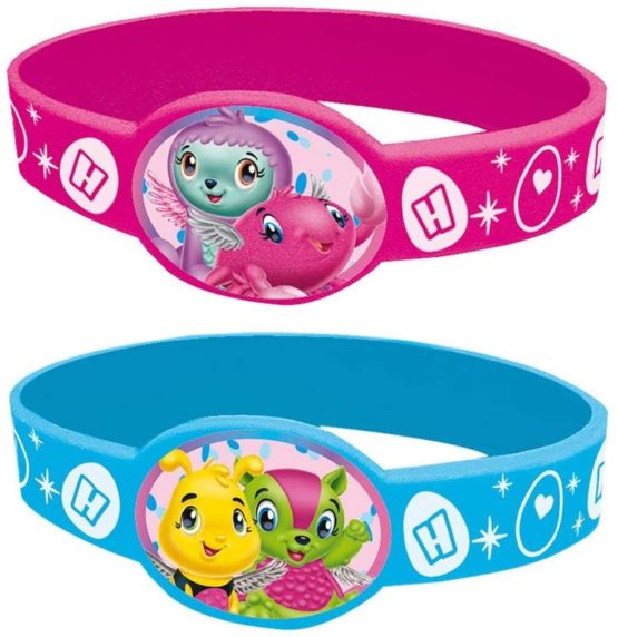 Unique Party 59323 - Hatchimals Silicone Wristband Party Bag Fillers, Pack of 4 - Image 2