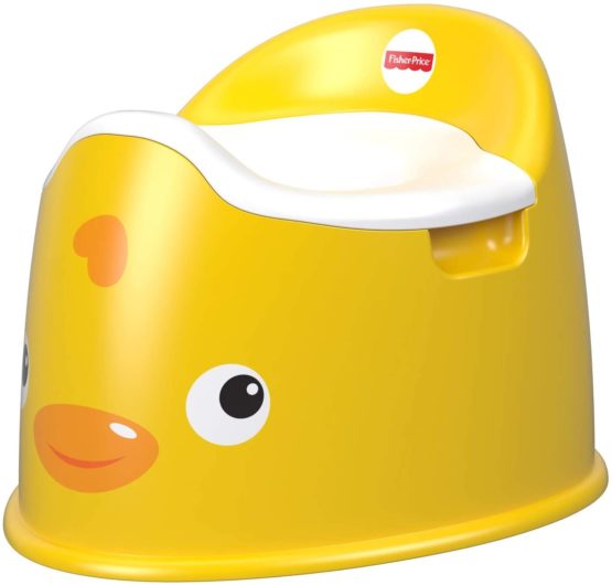 Fisher-Price Ducky Potty, Yellow Toddler Training Seat [Old Model]