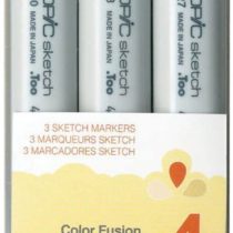 Copic Sketch 3 Piece Set - Color Fusion 4,CZ21075654