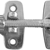 Merriway BH04797 Bright Zinc Plated Brighton Style Sash Window Lock Fastener - Pack of 2