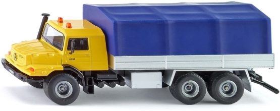 SIKU 3547 Mercedes-Benz Zetros with Platform and Plane