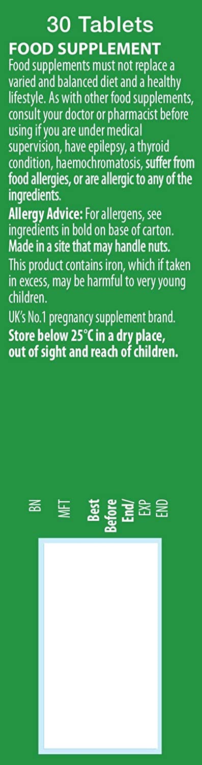 Pregnacare Fertility, Conception for Women and Support During Conception, 84 Tablets, 30 count (Pack of 1) - Image 2