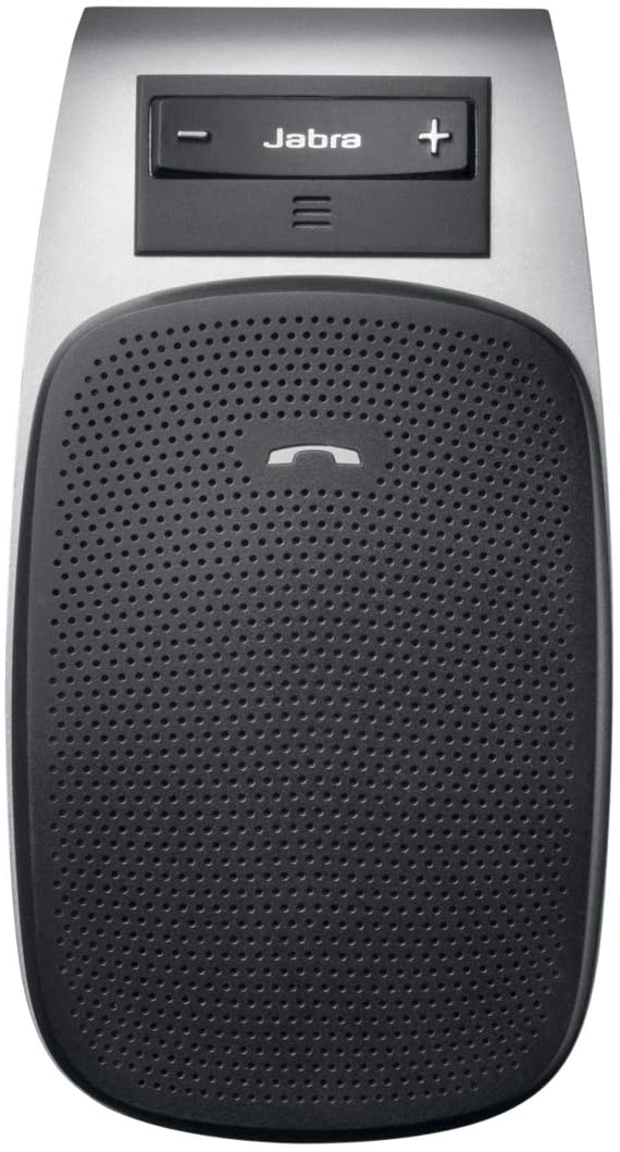 Jabra Drive Bluetooth In-Car Speakerphone – Noise Cancelling Hands-Free Microphone and Speaker for Calls, Music Streaming and GPS – Black