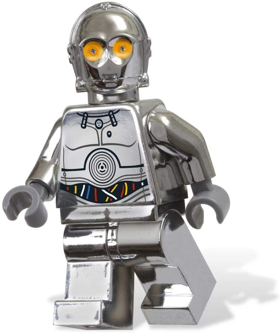 LEGO Star Wars: TC-14 (Chrome Silver C-3PO) Set 5000063 (Bagged), Small - Image 3