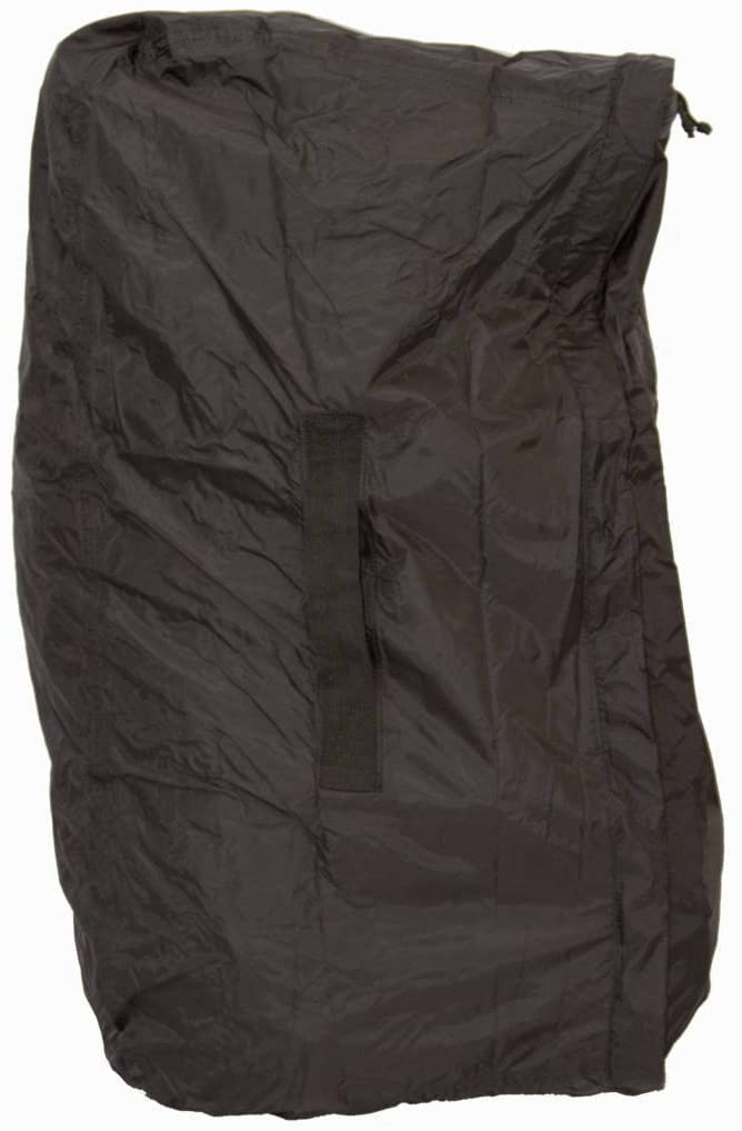 LOWLAND OUTDOOR® Rain and transport cover for backpacks, water resistant < 85 L, 304 g, black, 80x40x38 cm - Image 4