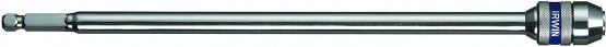 Irwin 10508171 Lock-n-Load Quick Change 300mm Extension Bit Holder for 3/8" Hexagonal Shanks