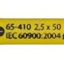 Stanley 0-65-410 Fat Max Screwdriver Insulated Slotted 2.5X50Mm-Red And Yellow