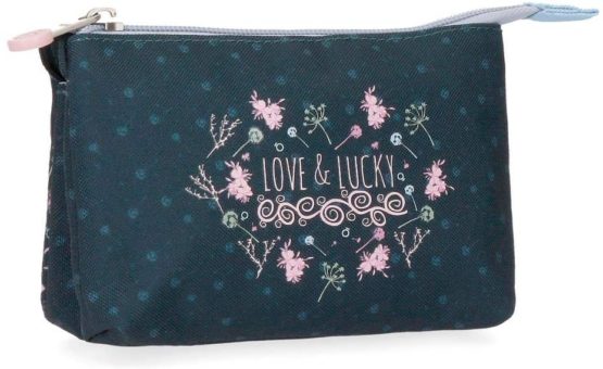 Enso Love and Lucky Wallet Multicoloured 12,8x8,5x3 cms Polyester