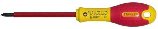 Stanley 065415 FatMax Screwdriver Insulated Phillips 1 x 100mm