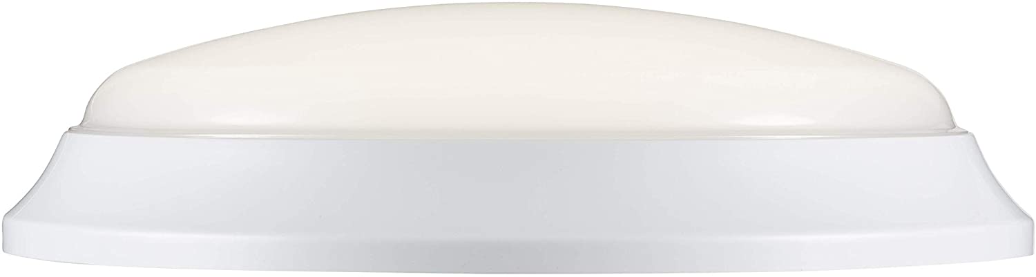 Knightsbridge 12W Round LED Bulkhead, Polycarbonate 12 W, White - Image 2