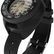 VGEBY Wrist Compass, Mini Survival Watchband Underwater Wrist Mount Compass for Diving Snorkel Kayak Canoe Hiking Traveling Camping