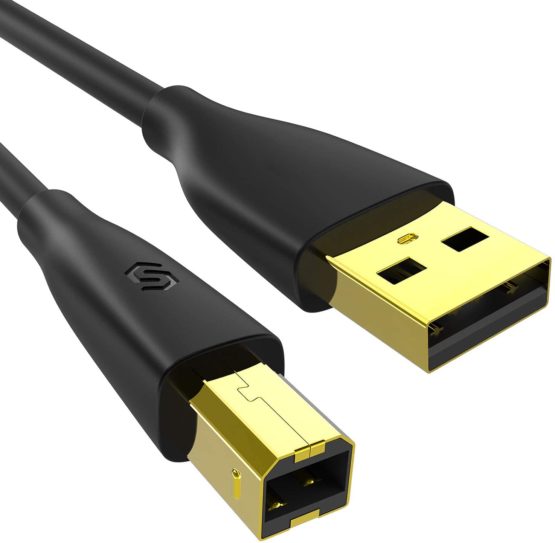 Syncwire USB  Printer Cable  2M 6 5ft USB  2 0 Scanner Lead 