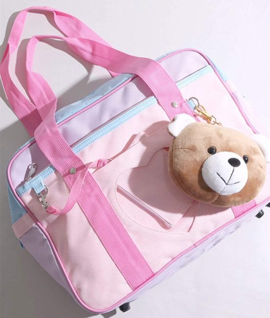 Ita Bags Heart Shape Window Japanese School Handbag Large JK Bag Girls Duffle Purse Anime Satchels for Lolita Comic DIY Cosplay - Image 3