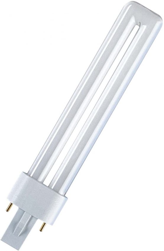 OSRAM energy-saving lamp / DULUX S / G23-Socket / 11 watt / Cold-white / 4000K / Pack of 1