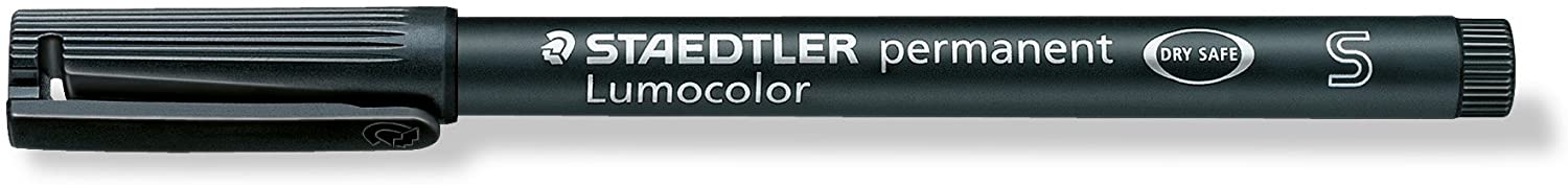 Staedtler - LumoColor 313-9 , Permanent Felt Tip, black