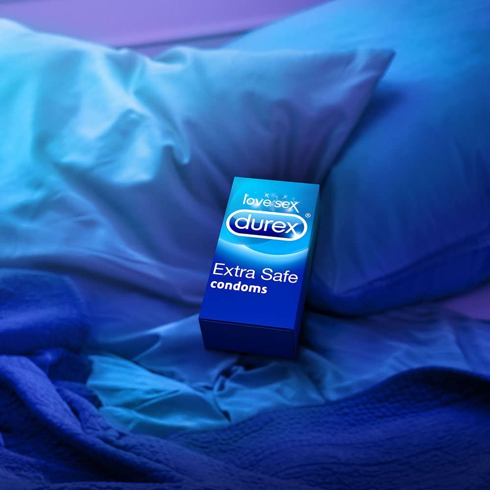 Durex Extra Safe Condoms, Pack of 12 (Packaging May Vary), 1 count (Pack of 12) - Image 3