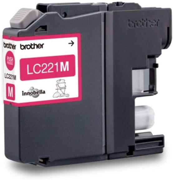 Brother LC-221M Inkjet Cartridge, Magenta, Single Pack, Standard Yield, Includes 1 x Inkjet Cartridge, Brother Genuine Supplies - Image 3