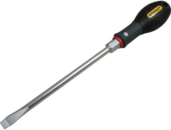 Stanley Fatmax FMHT0-62620 8.0 X 175mm Flared Bolster Screwdriver, Multi-Colour, 8mm x 175mm