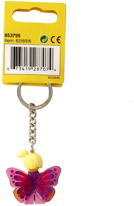LEGO Butterfly Girl Keyring / Keychain - LEGO Brand New with Tags Official Product - Image 2