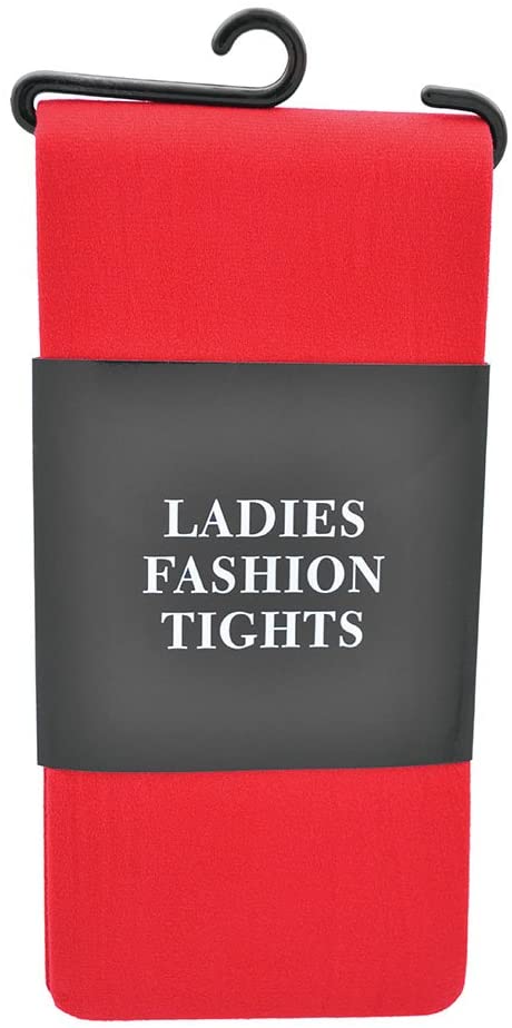 Bristol Novelty BA475 Tights Ladies Red, Womens, One Size